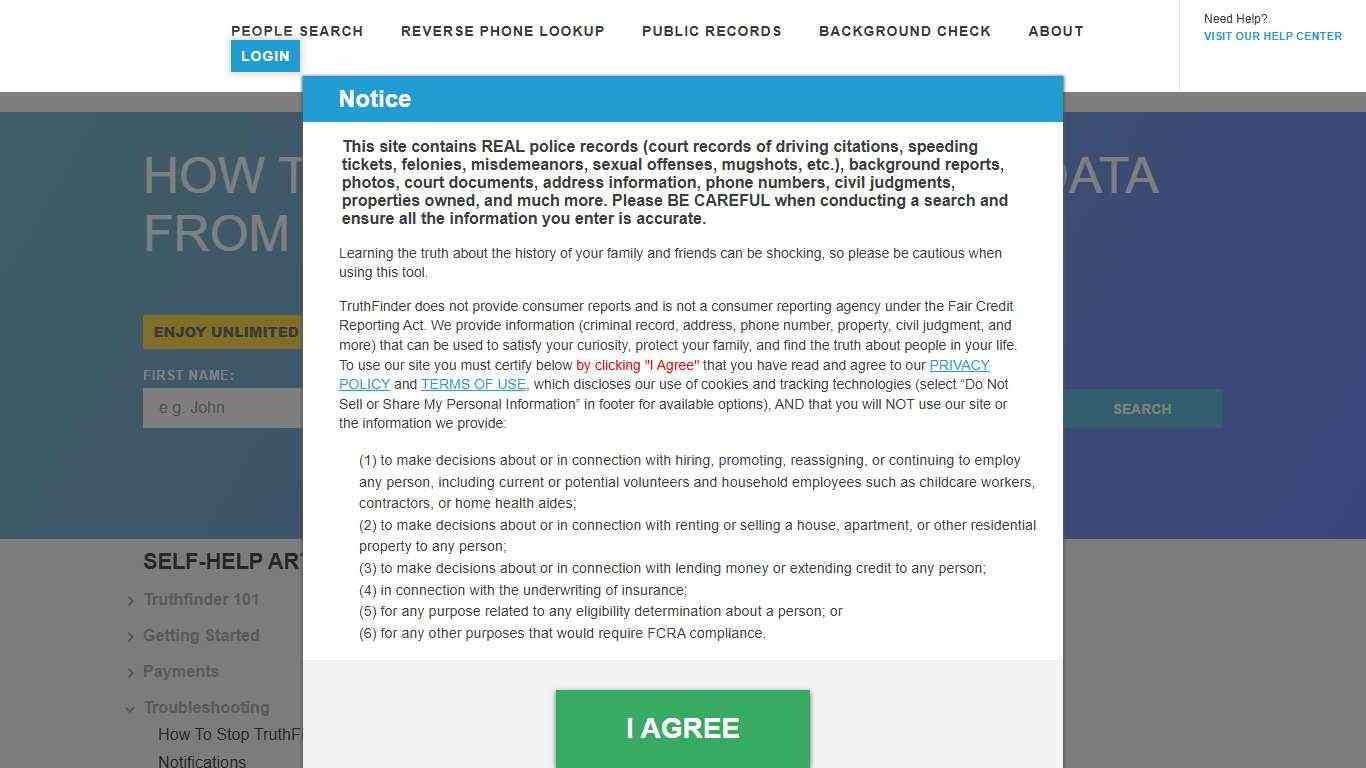 How to Remove Your Personal Records from TruthFinder